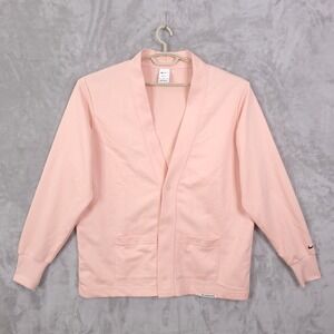 Nike Dri-FIT Standard Issue Snap Cardigan Jacket Pink Golf Tennis XL FB5464-800